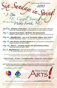 SixSundays2013poster